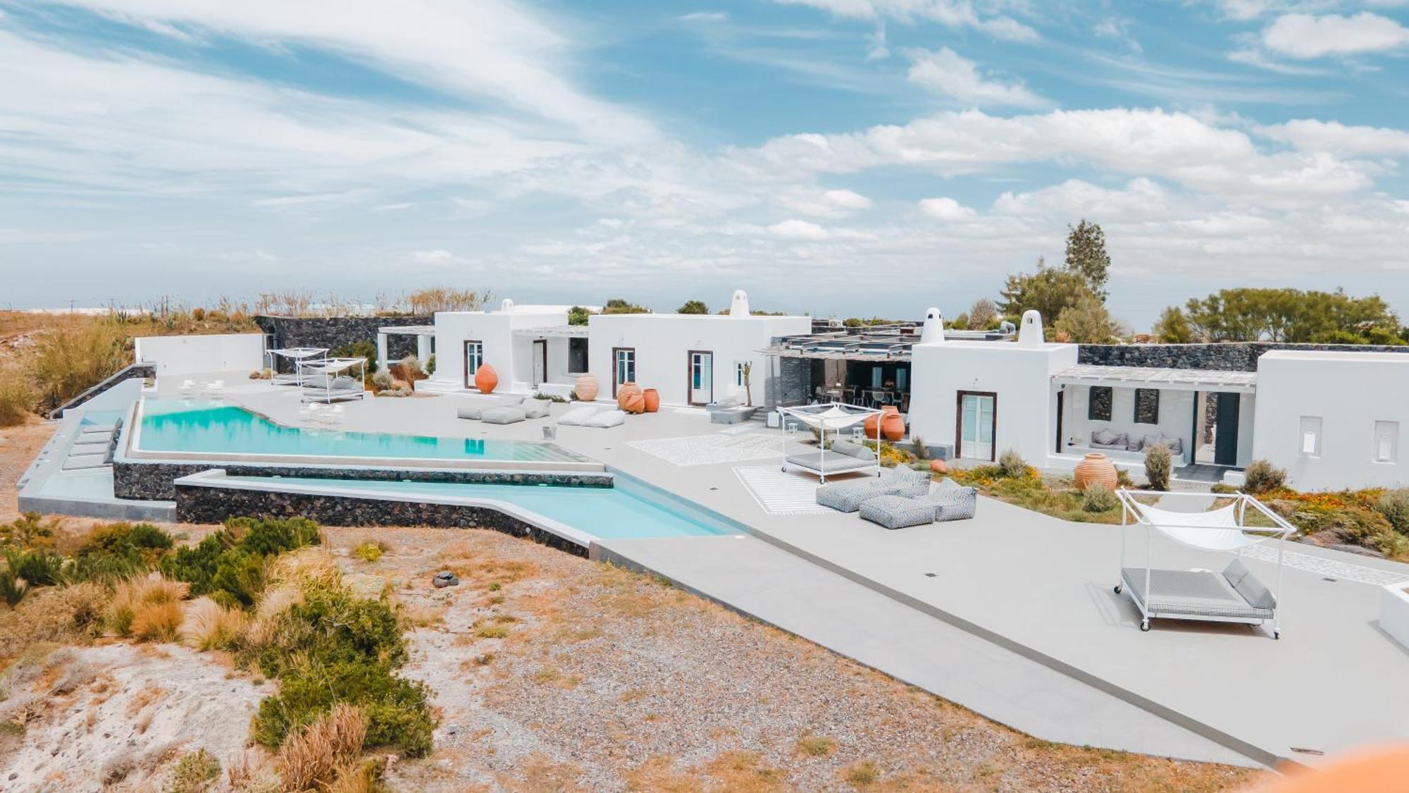 Erosantorini Estate Hotell Fira  Exteriör bild