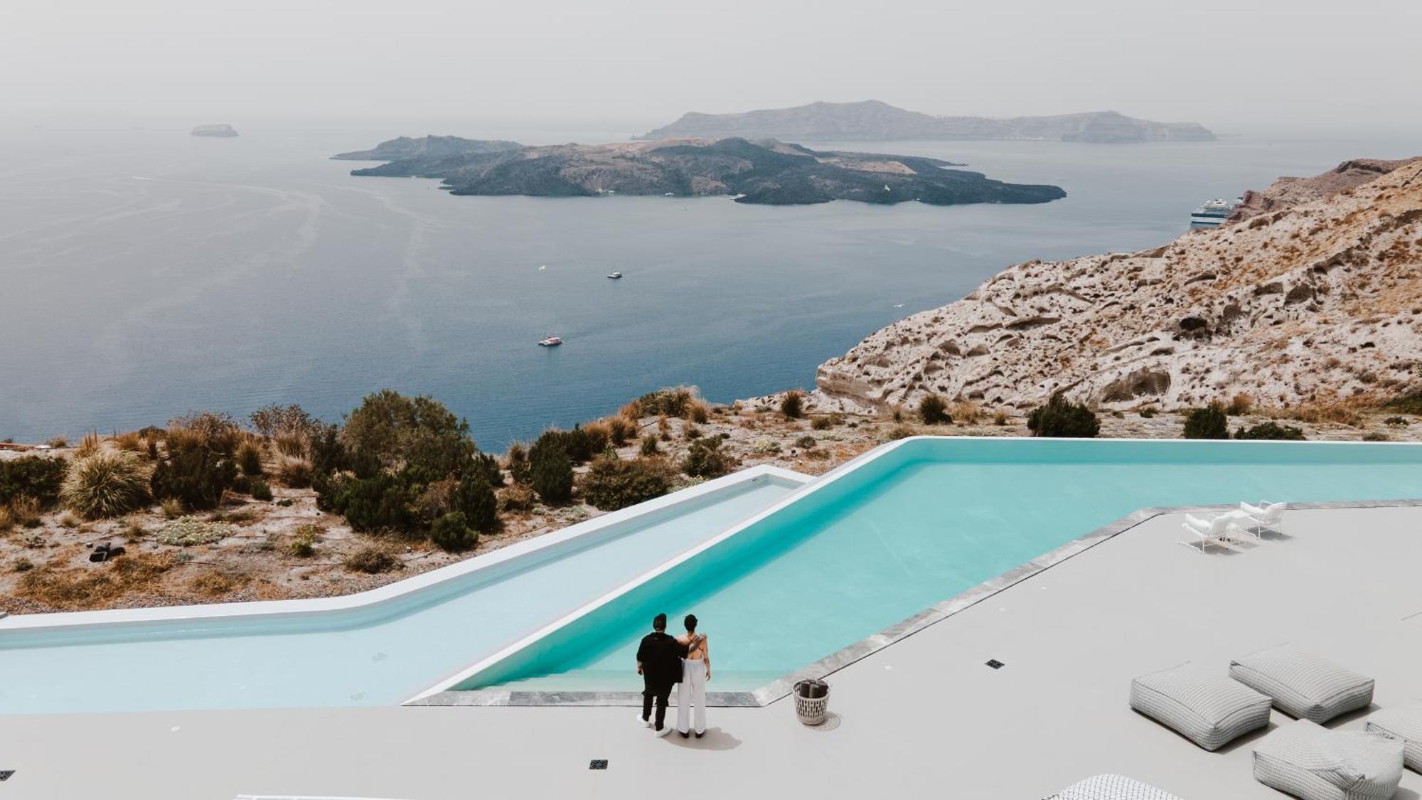 Erosantorini Estate Hotell Fira  Exteriör bild